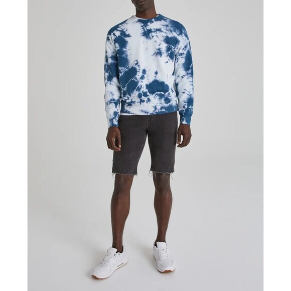 AG Adriano Goldschmied Sweatshirt Men M Blue White Elba Crew Preppy Pullover NEW - Picture 8 of 10